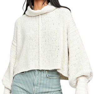 NWOT Free People Be Yours Cowl Neck Sweater